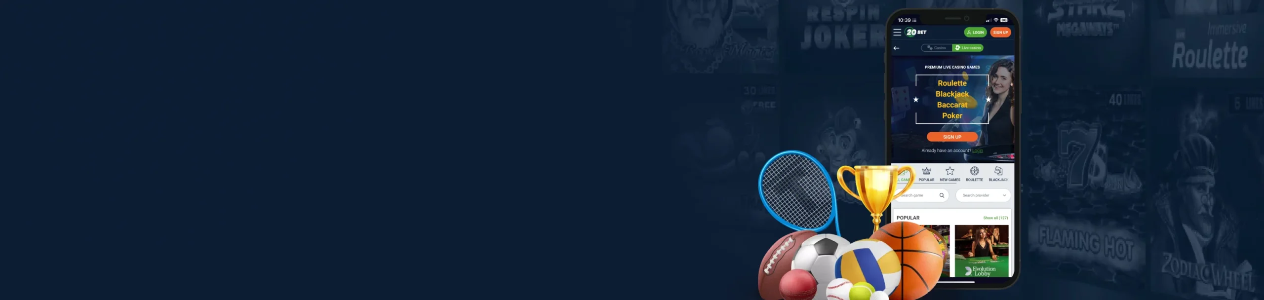 20Bet App: Telepítse a hivatalos alkalmazást